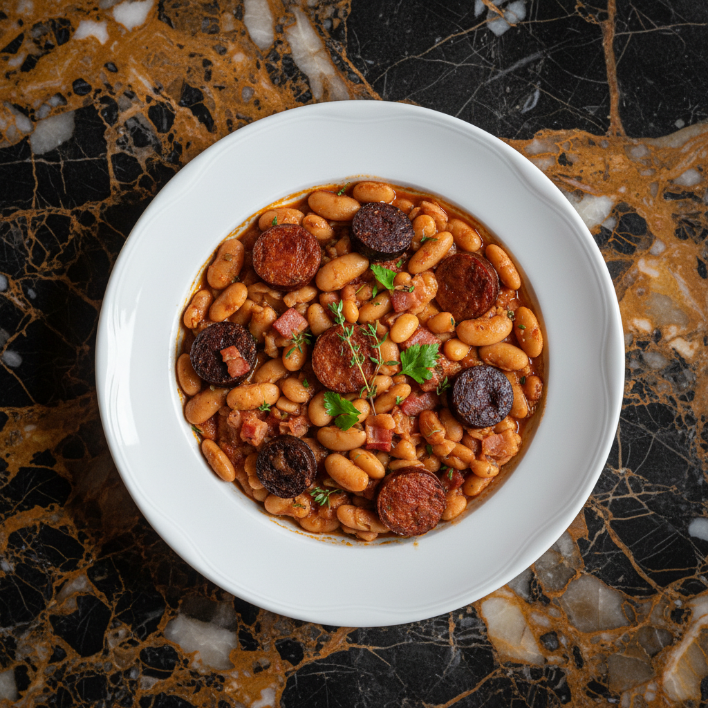 Andorran Bean and Sausage Casserole