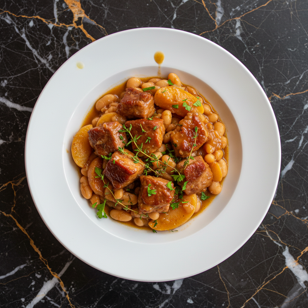 Andorran Pork and Apple Stew