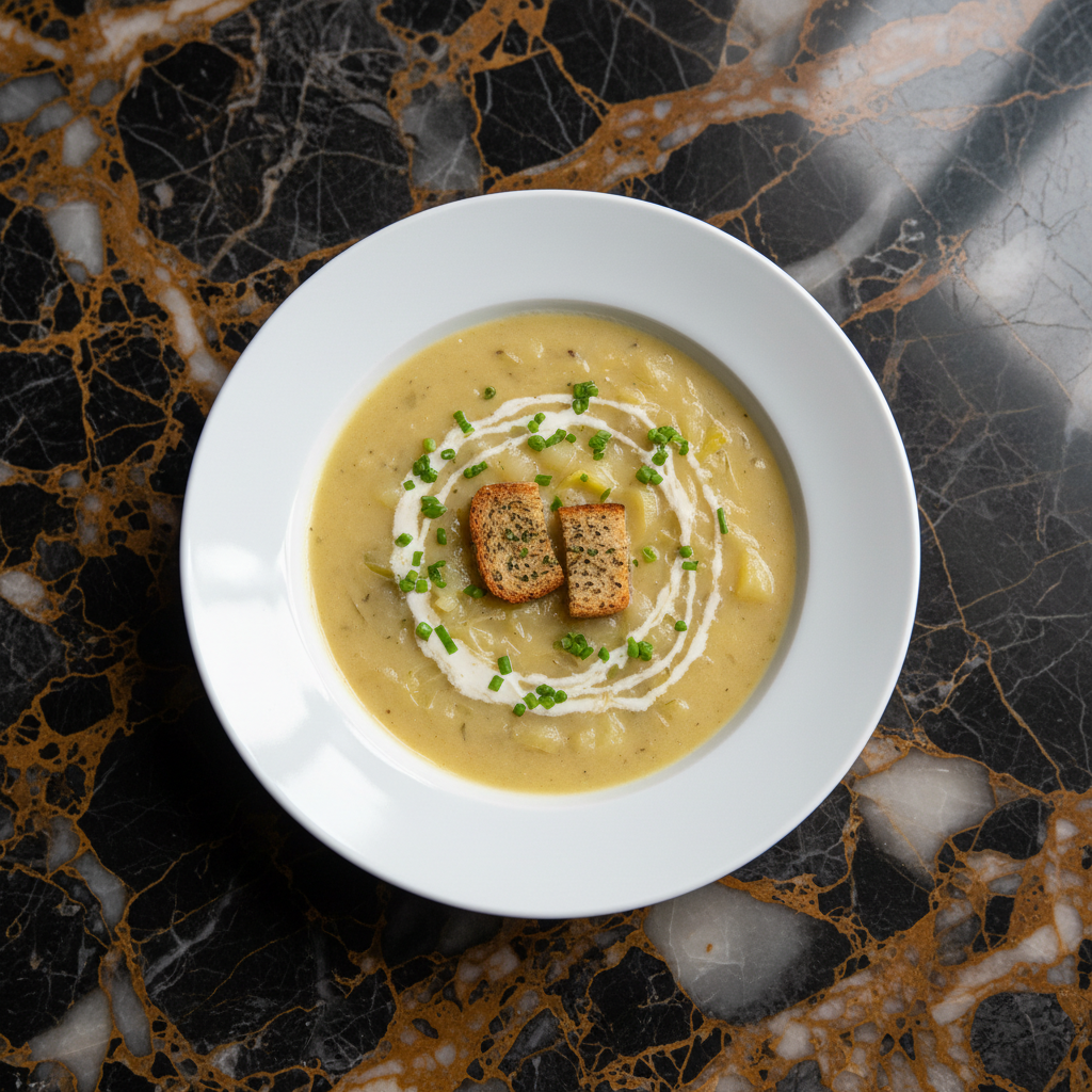 Andorran Potato and Leek Soup