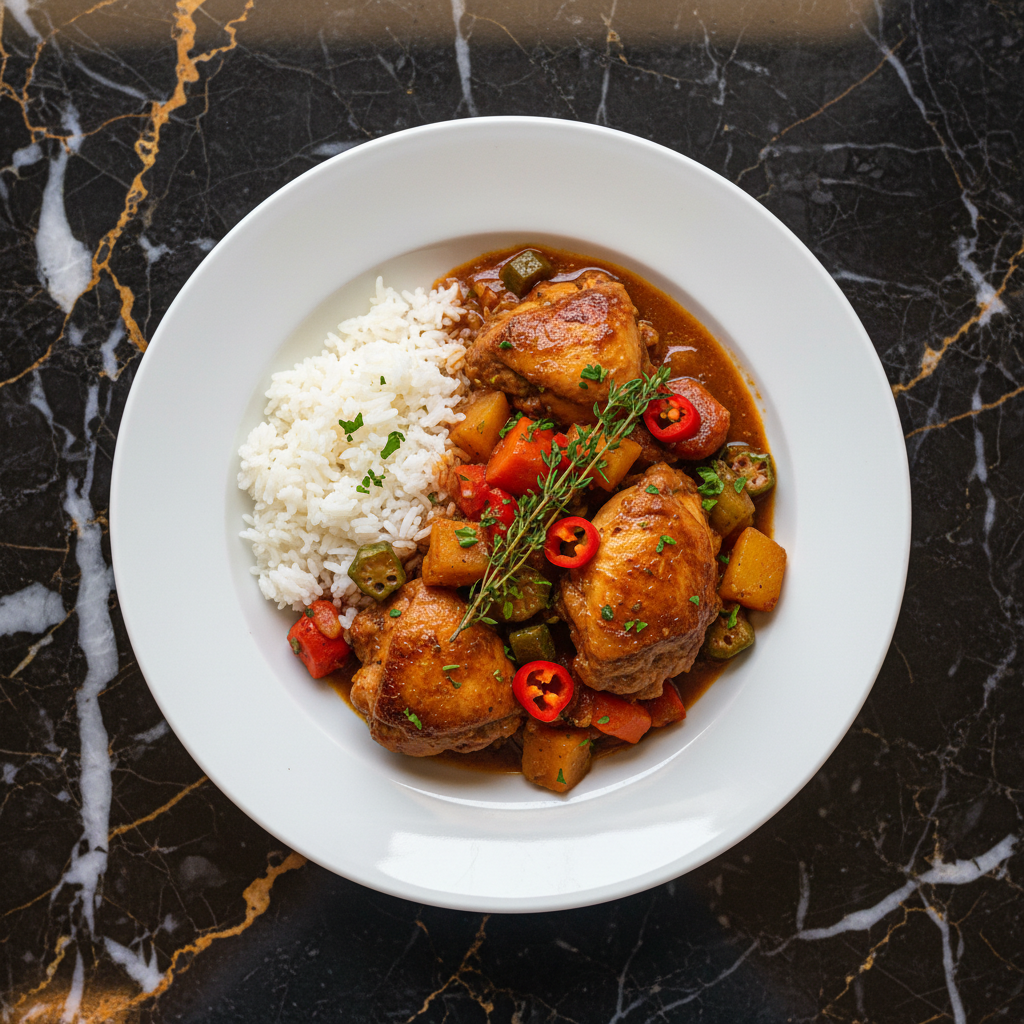 Antiguan Stewed Chicken