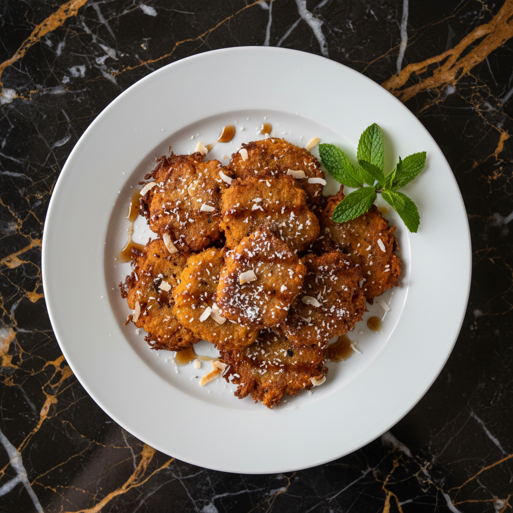 Antiguan Sweet Potato Fritters