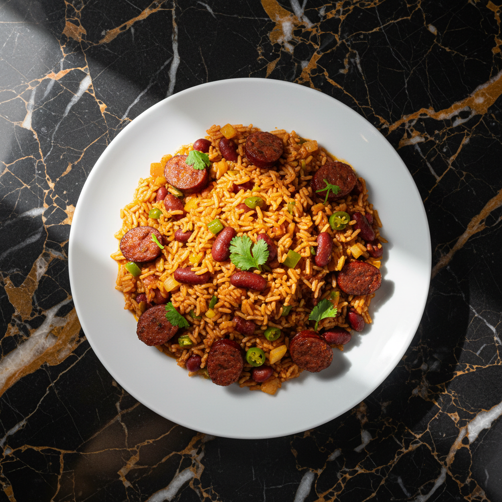 Arroz de Feijรฃo Angolano