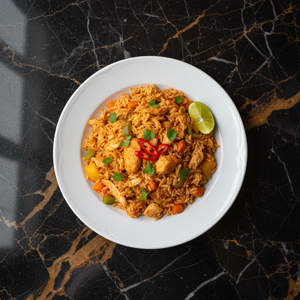 Arroz de Frango com Legumes