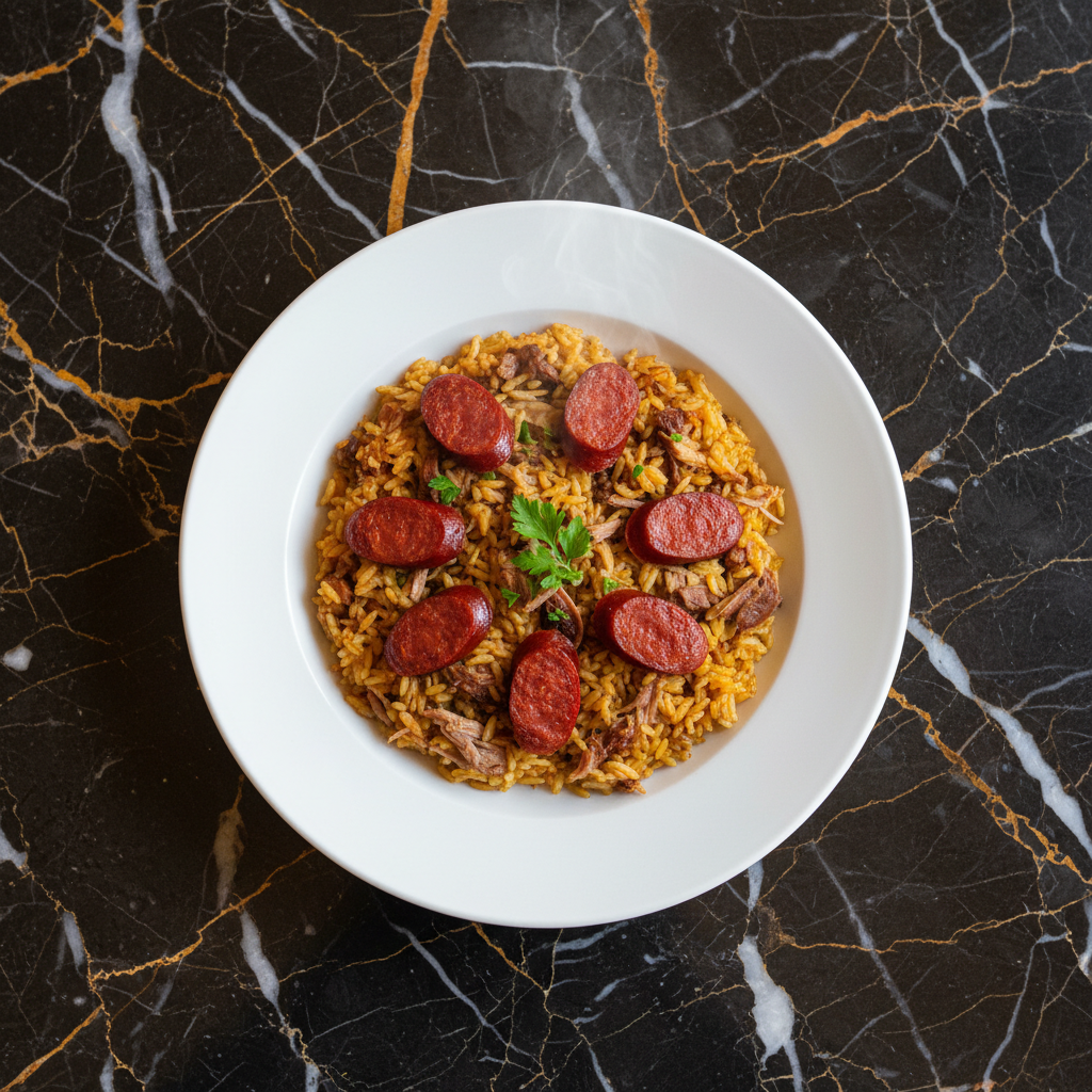 Arroz de Pato com Chouriรงo