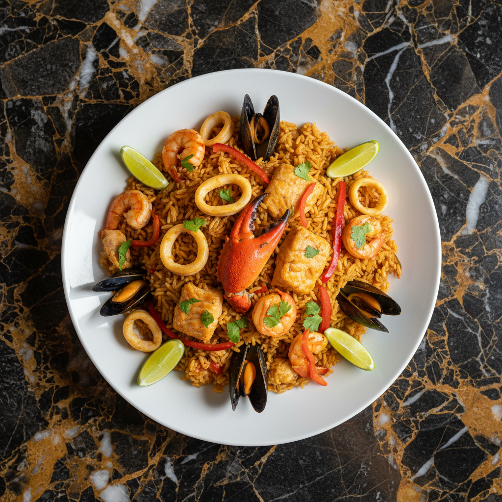 Arroz Marinero Ecuatoriano