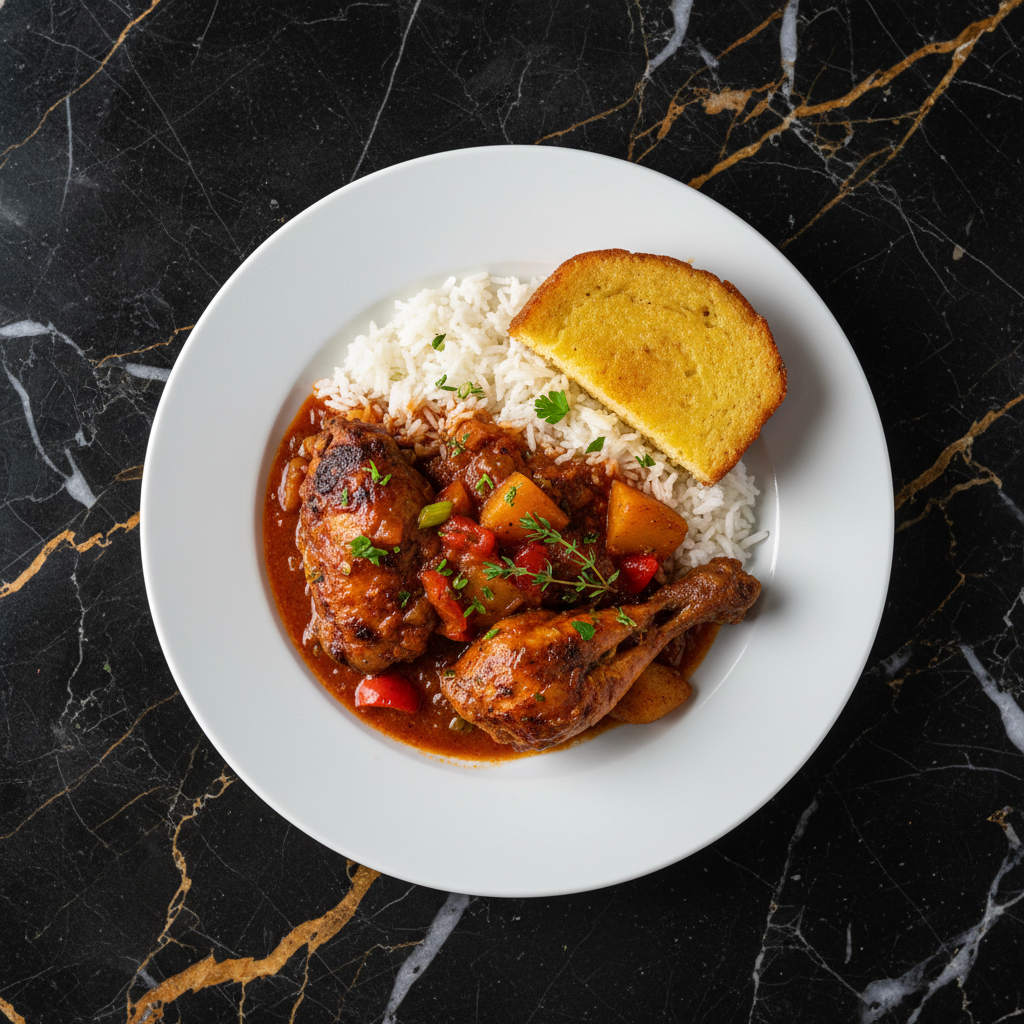 Bahamian Stewed Chicken