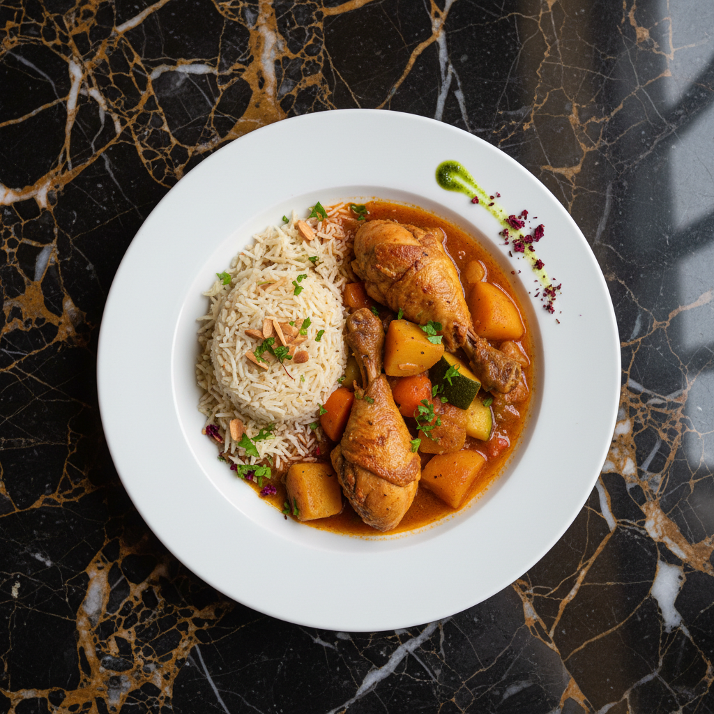 Bahraini Chicken and Vegetable Stew
