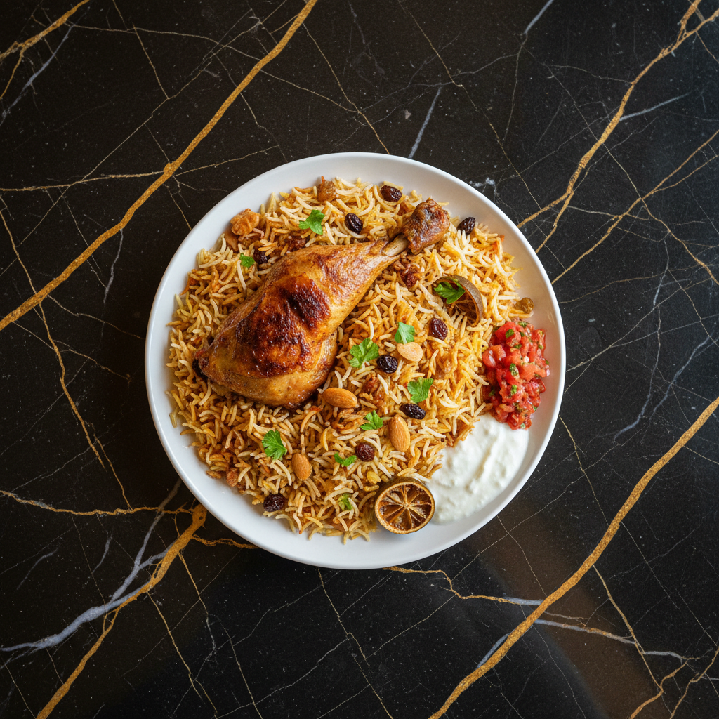 Bahraini Chicken Mandi