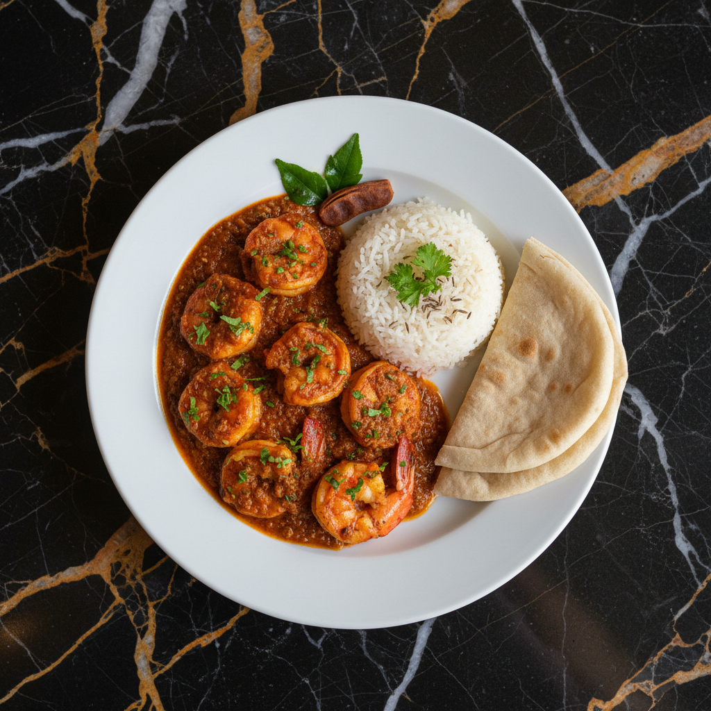 Bahraini Shrimp Masala