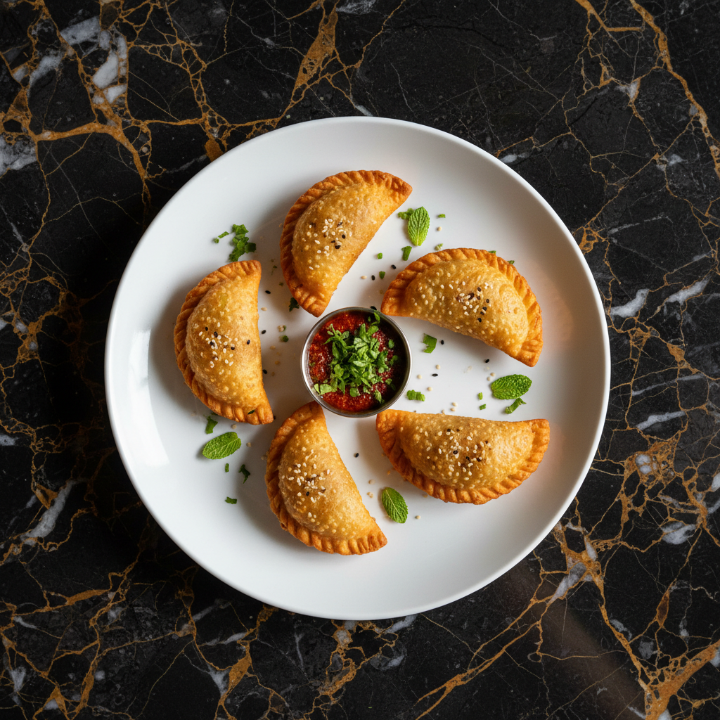 Bahraini Shrimp Sambousek