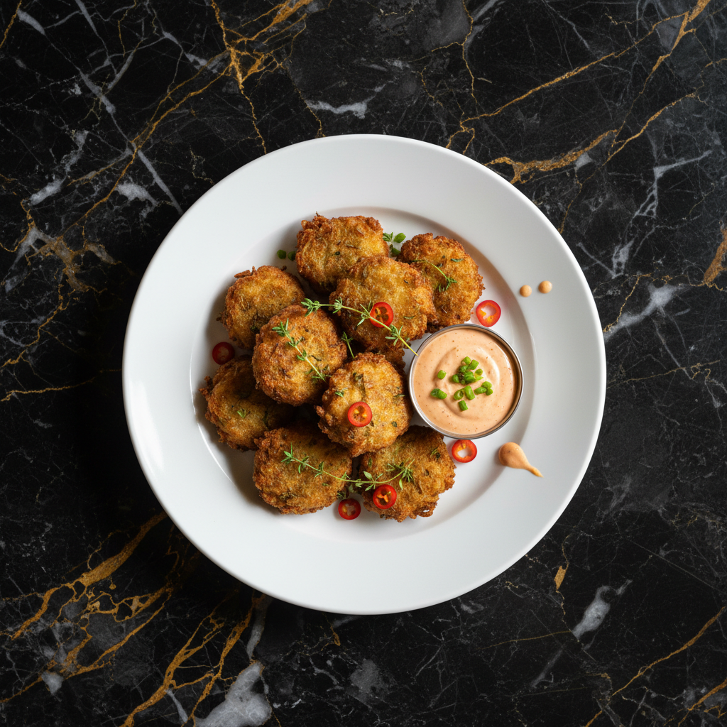Bajan Conk Fritters