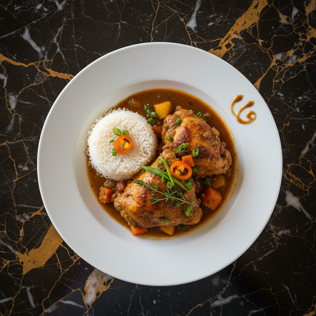 Bajan Stewed Chicken