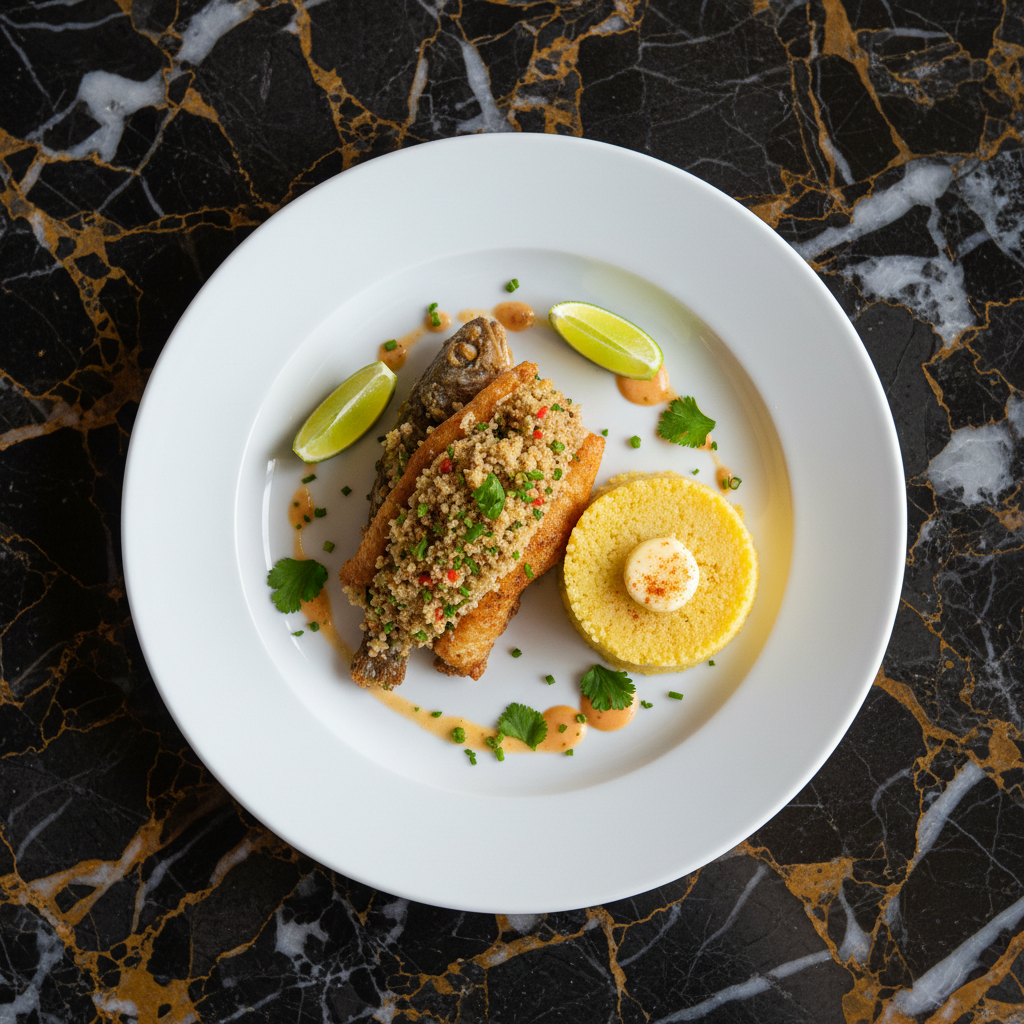 Bajan Stuffed Flying Fish