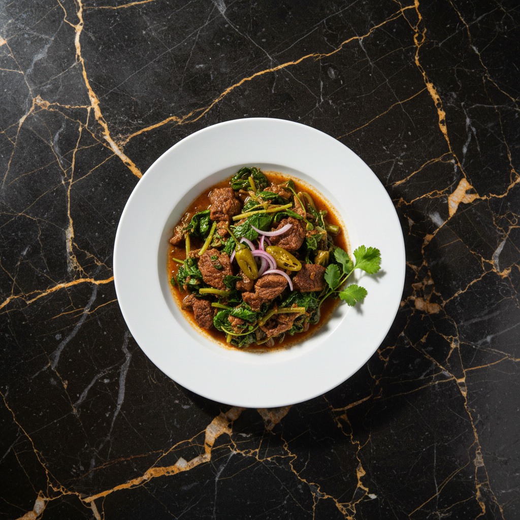 Beef and Bredes Mauricien