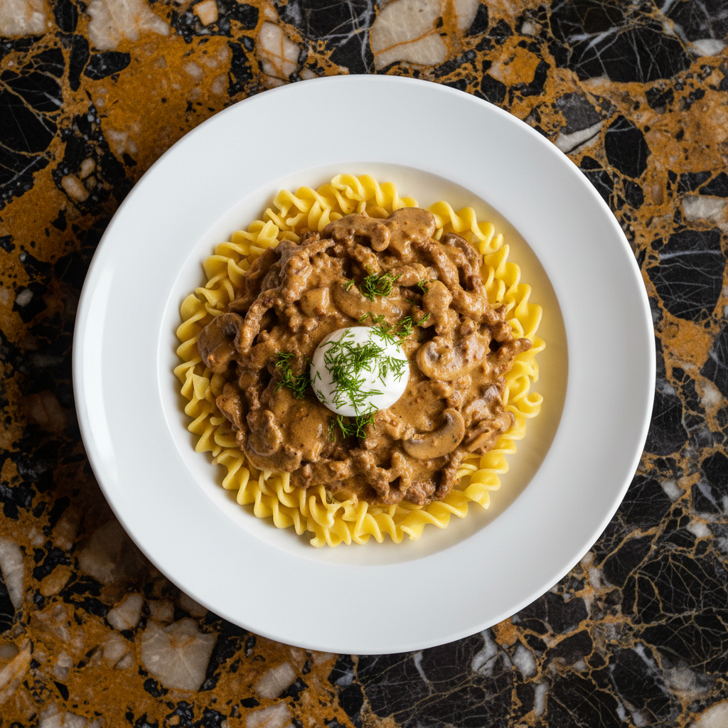 Beef Stroganoff