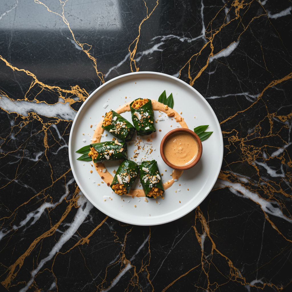 Bele Wraps with Spiced Filling