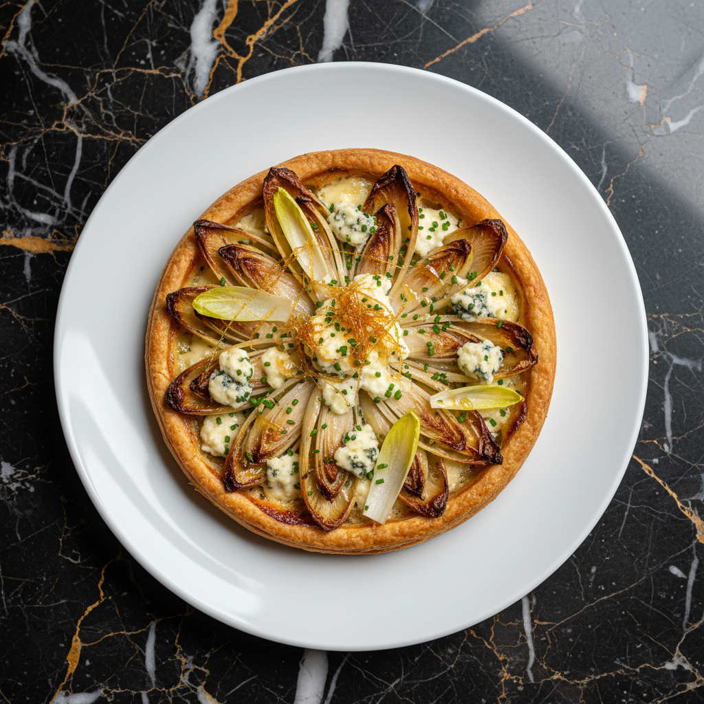 Belgian Endive and Blue Cheese Tart