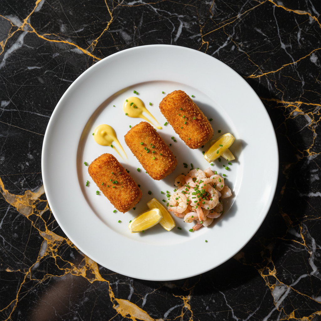 Belgian Grey Shrimp Croquettes