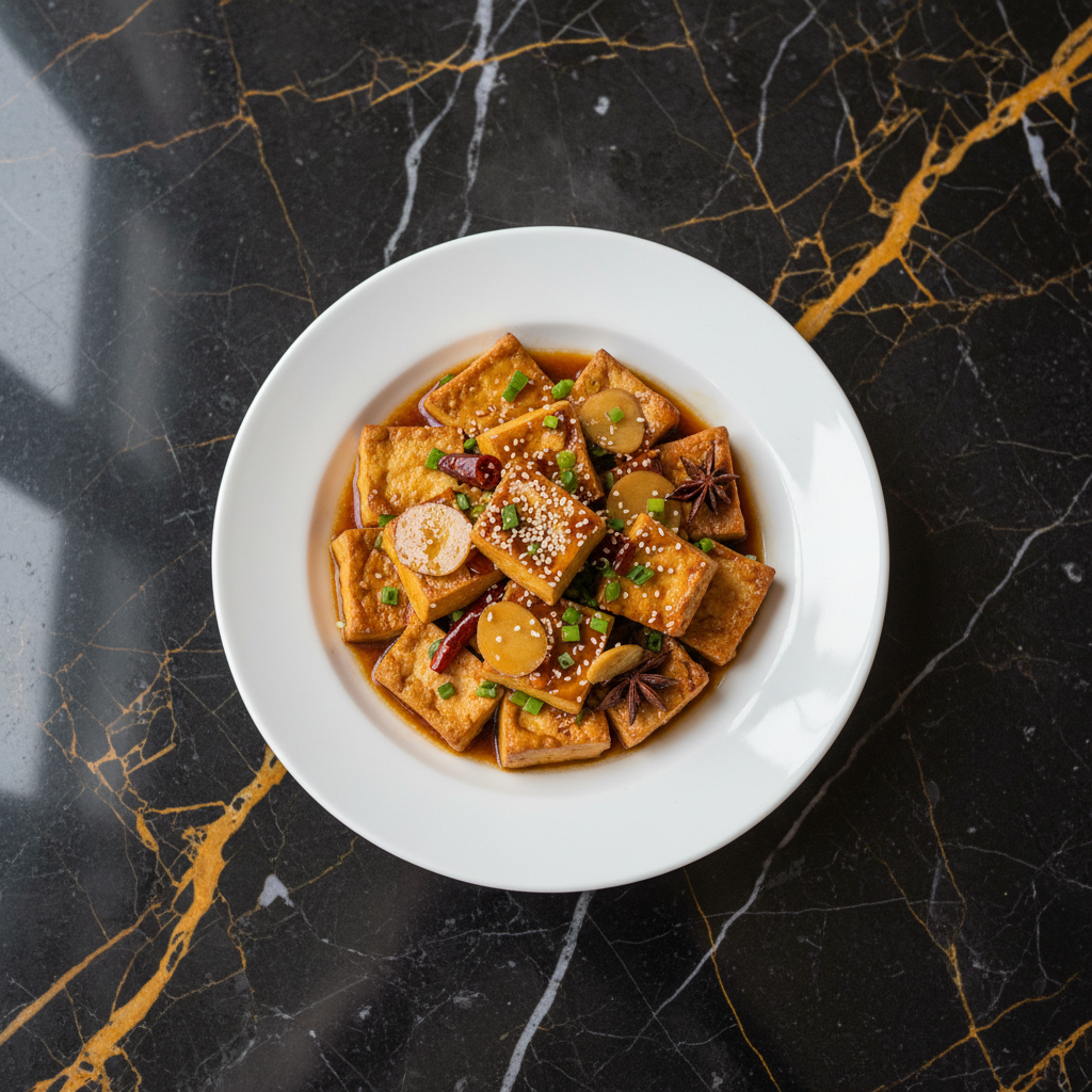 Taiwanese Braised Tofu