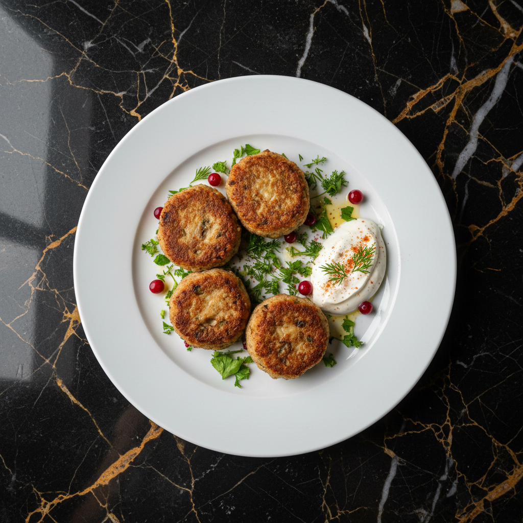 Belarusian Buckwheat and Mushroom Patties