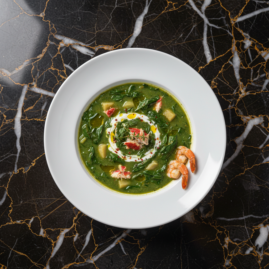 Antiguan Callaloo Soup