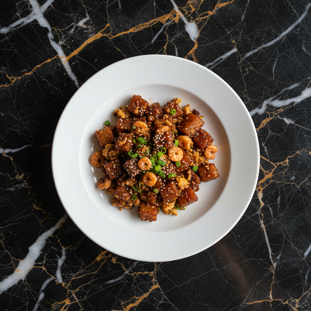 Singapore Carrot Cake