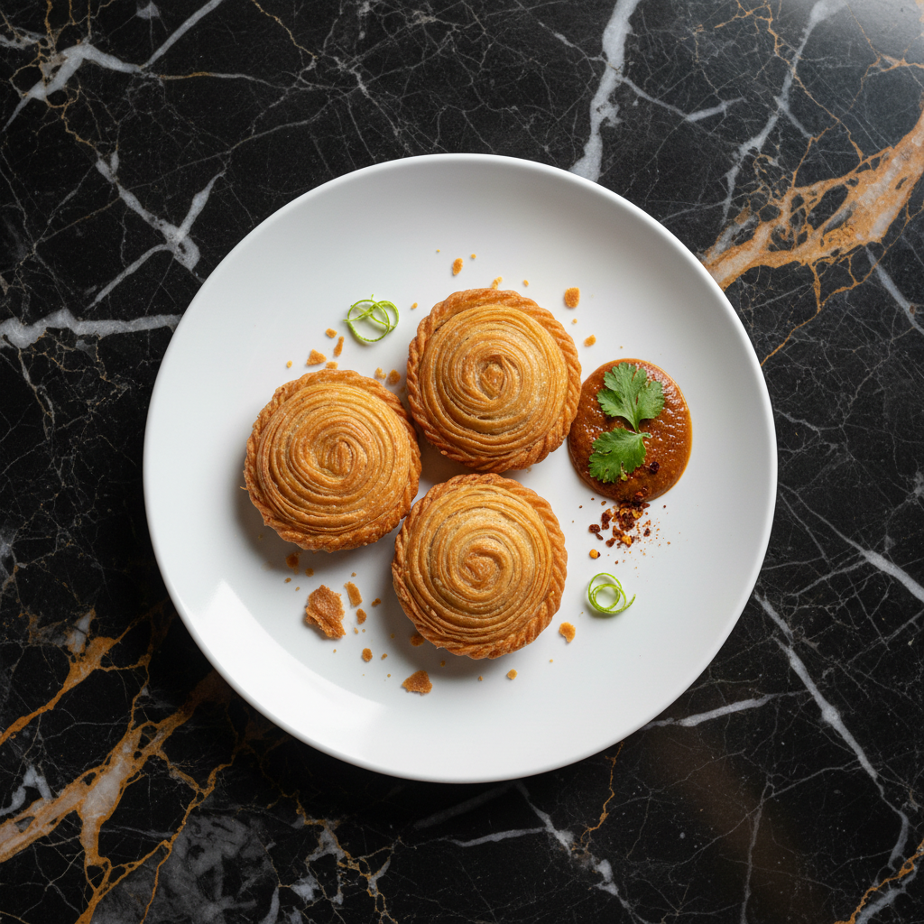Spiral Curry Puff
