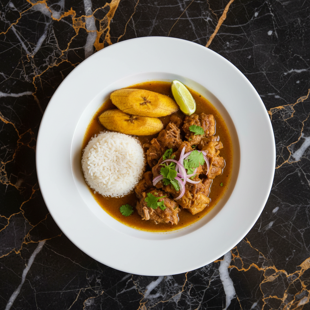 Seco de Chicha de Jora con Cerdo