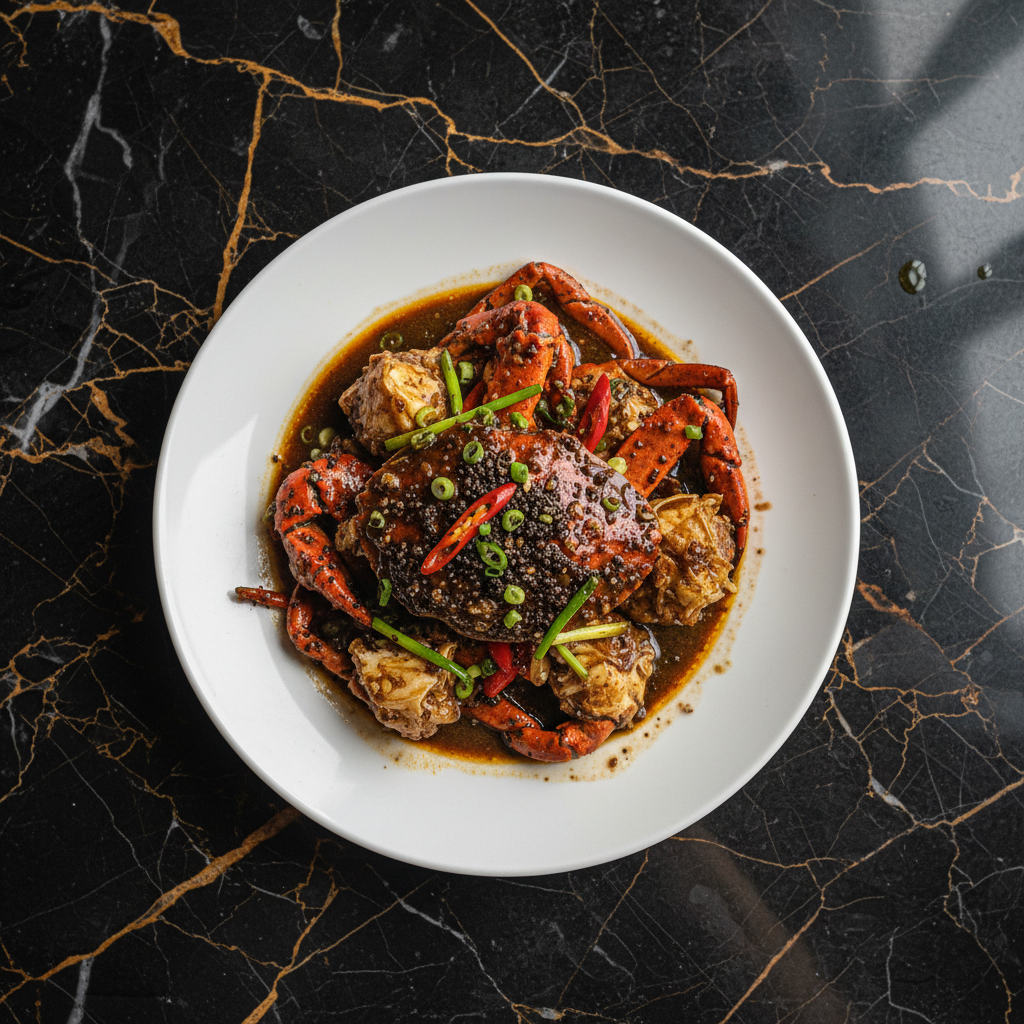 Singapore Black Pepper Crab