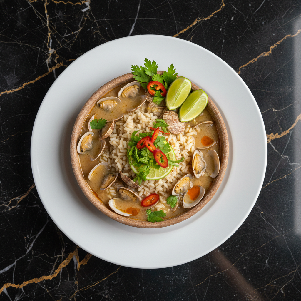 Sopa de Conquilhas Santomense