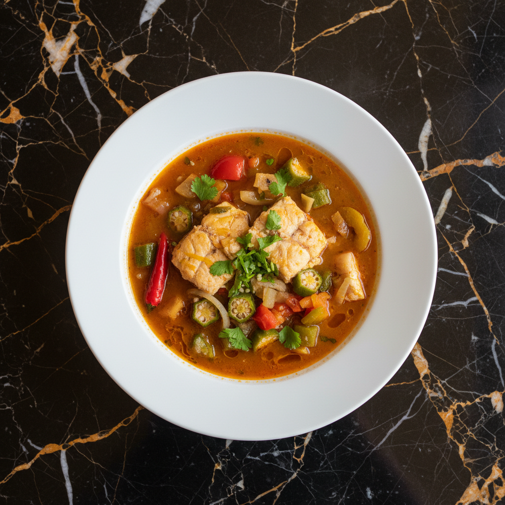 Sopa de Peixe com Legumes