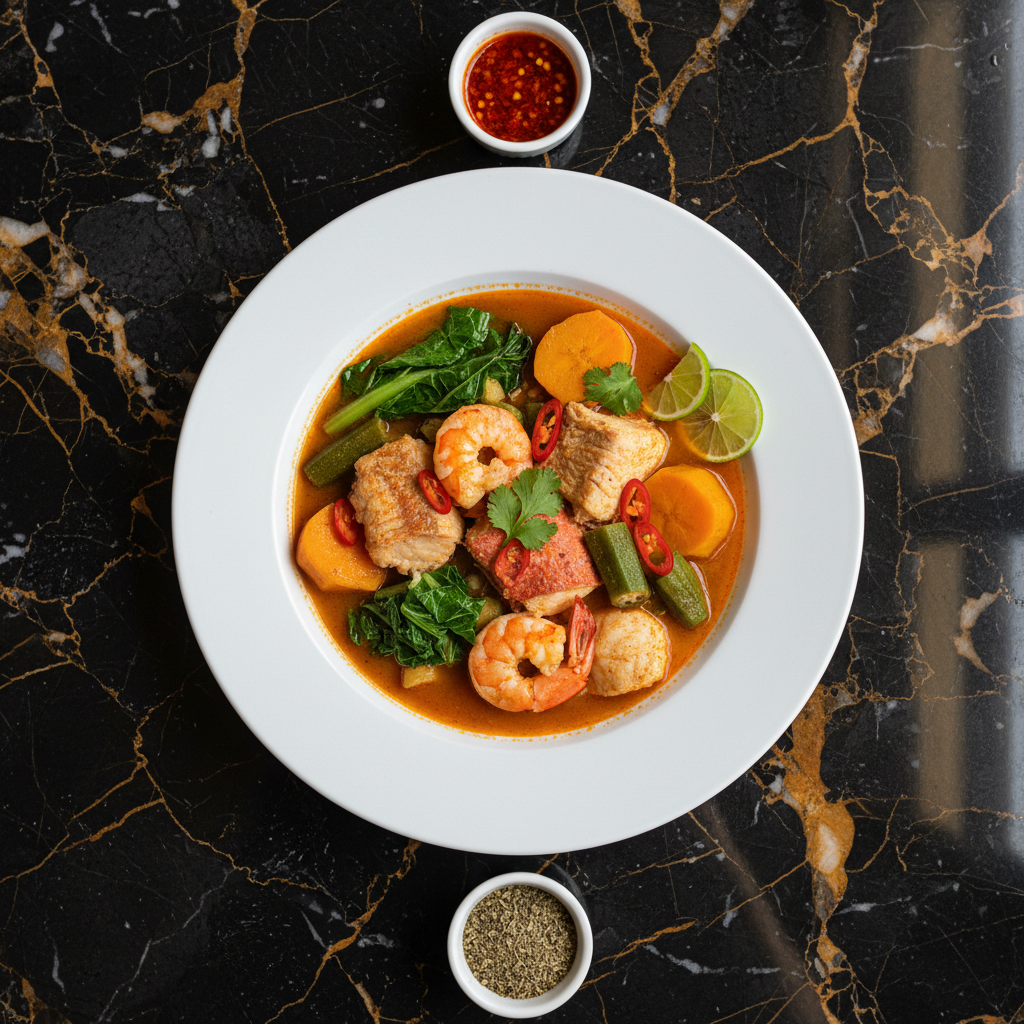 Sopa de Peixe Santomense