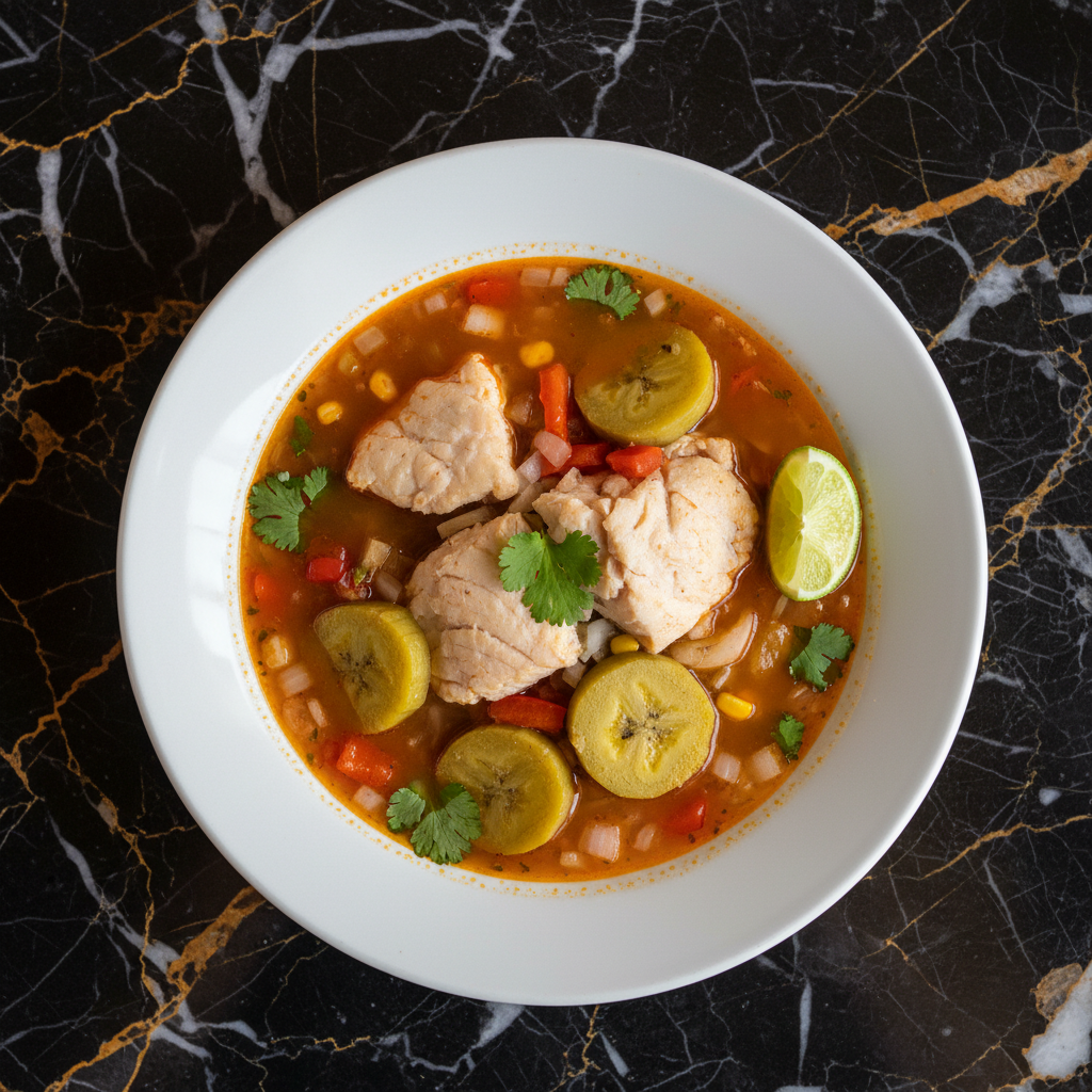 Sopa de Pescado con Guineo