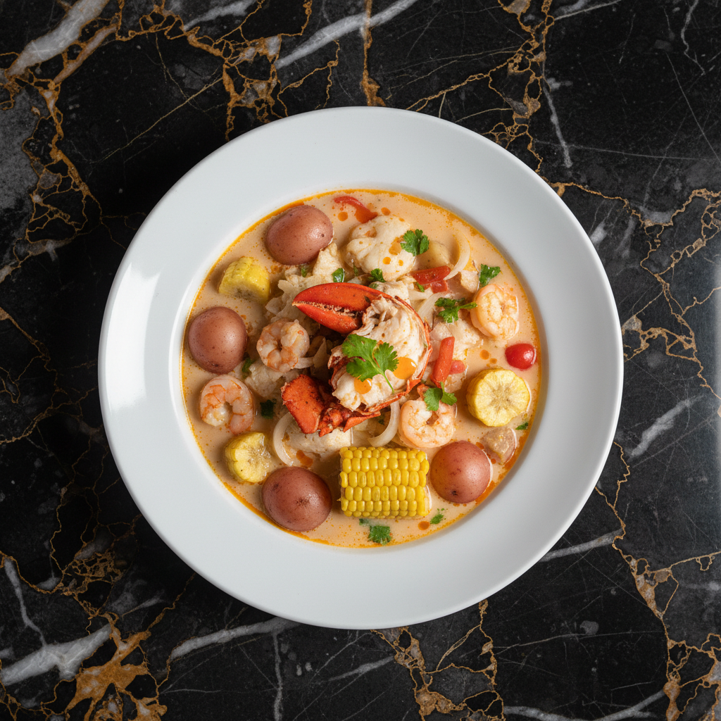 Sopa de Pescado con Leche