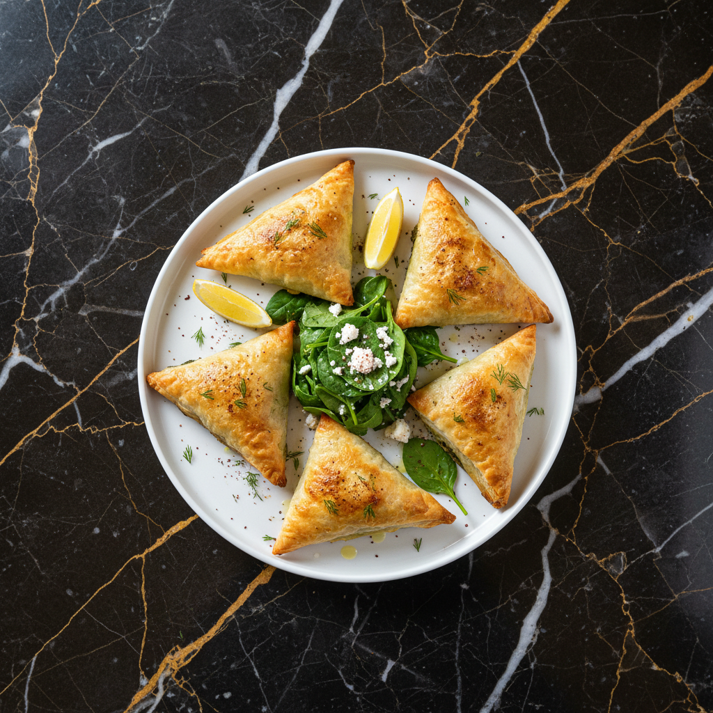 Spinach and Feta Phyllo Pies
