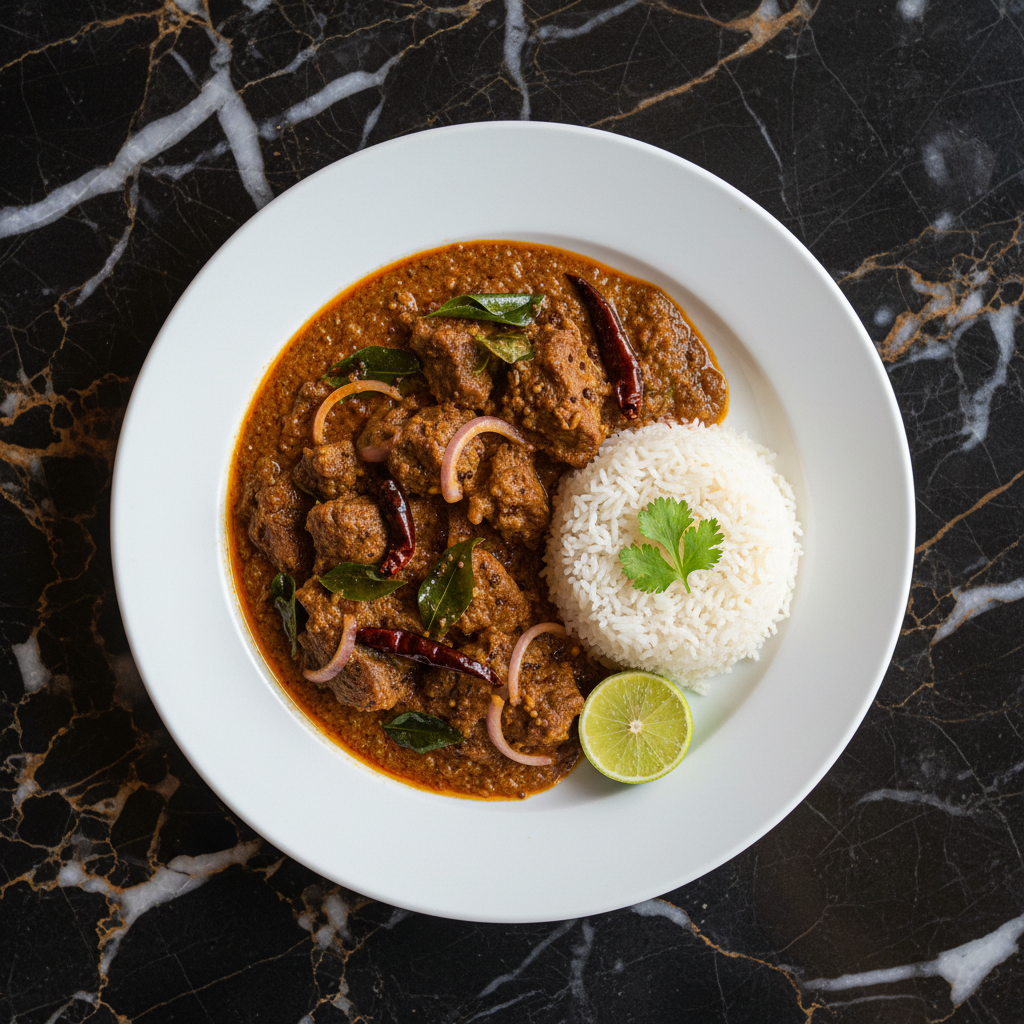 Sri Lankan Beef Tempered Curry
