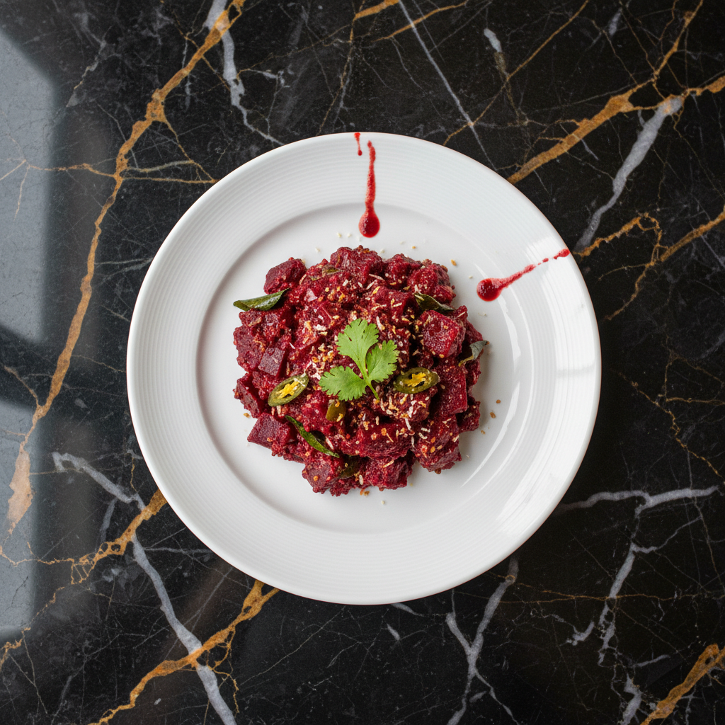 Sri Lankan Beetroot Tempered Curry