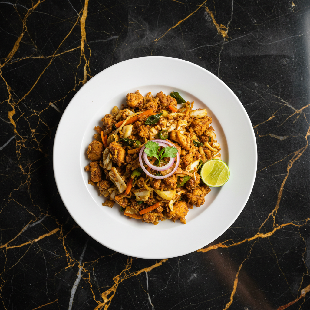 Sri Lankan Chicken Kothu