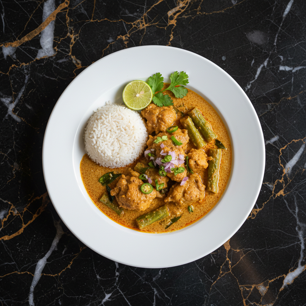 Sri Lankan Chicken Muringakka Curry