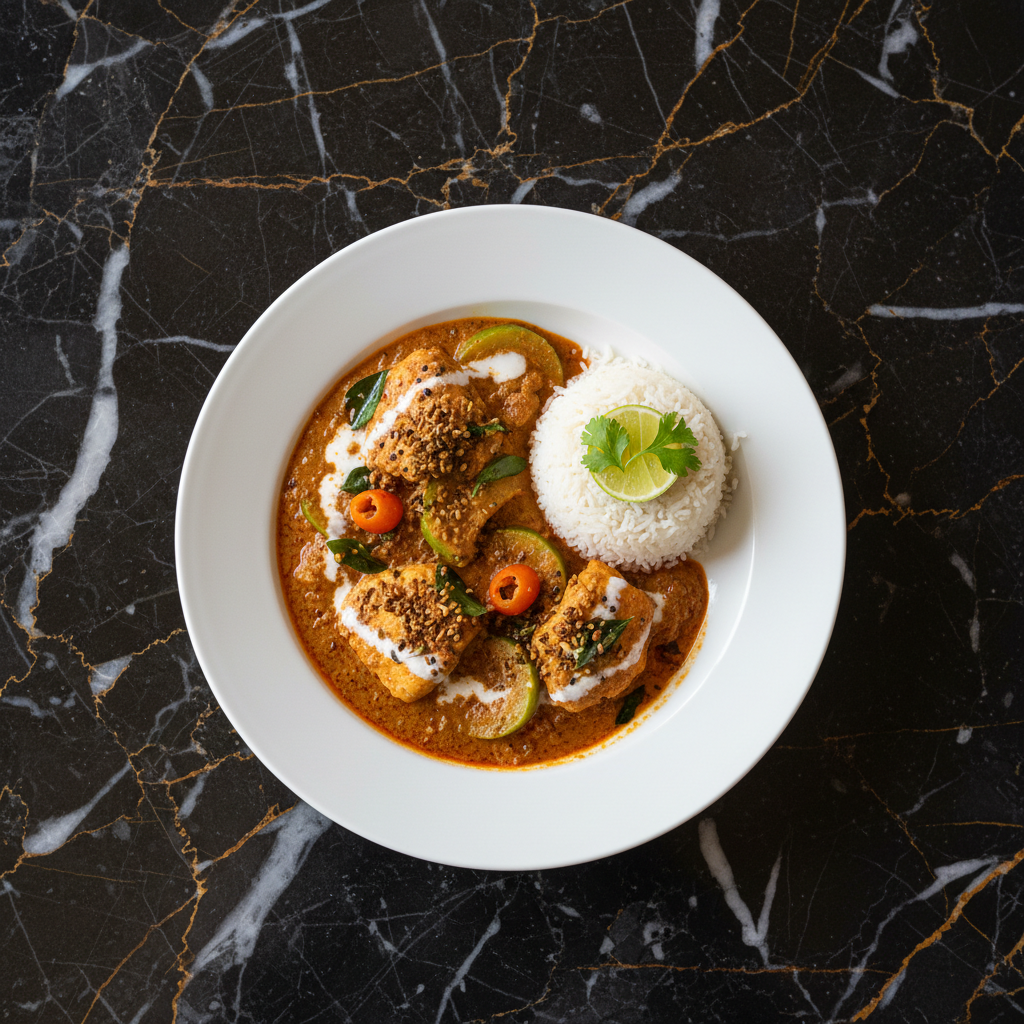 Sri Lankan Fish Ambul-Ambarella Curry
