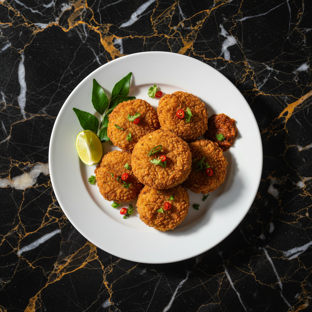 Sri Lankan Fish Cutlets