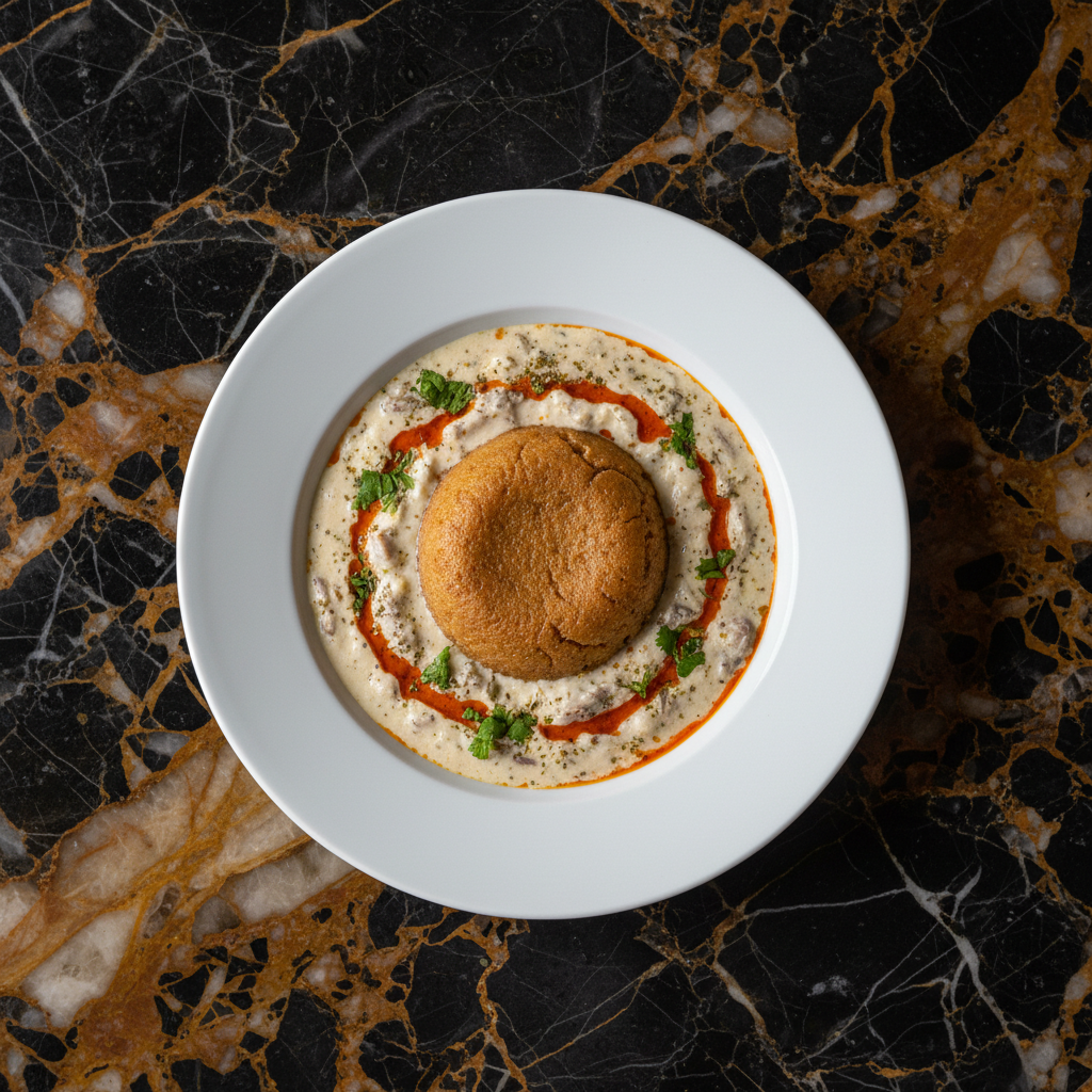 Sudanese Yogurt Stew with Dumplings