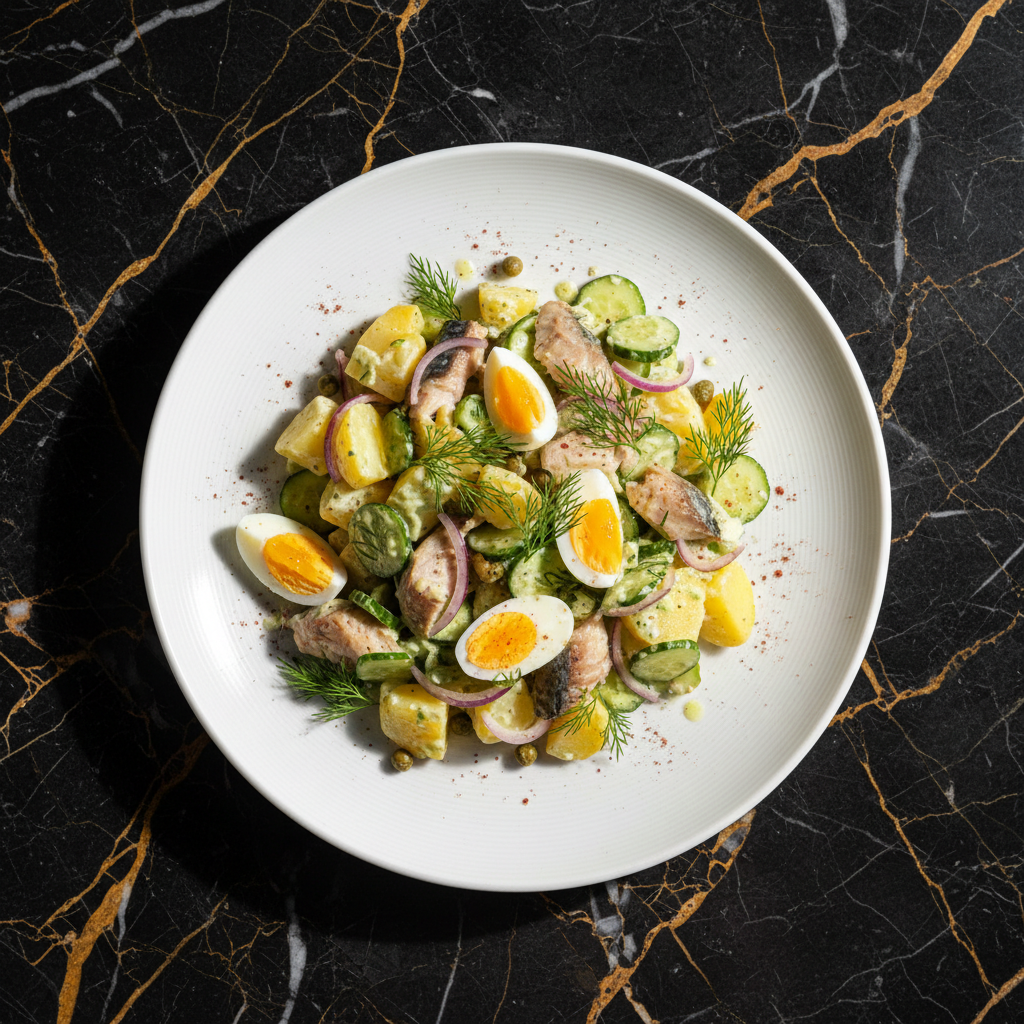 Suitsukala Kartulisalat