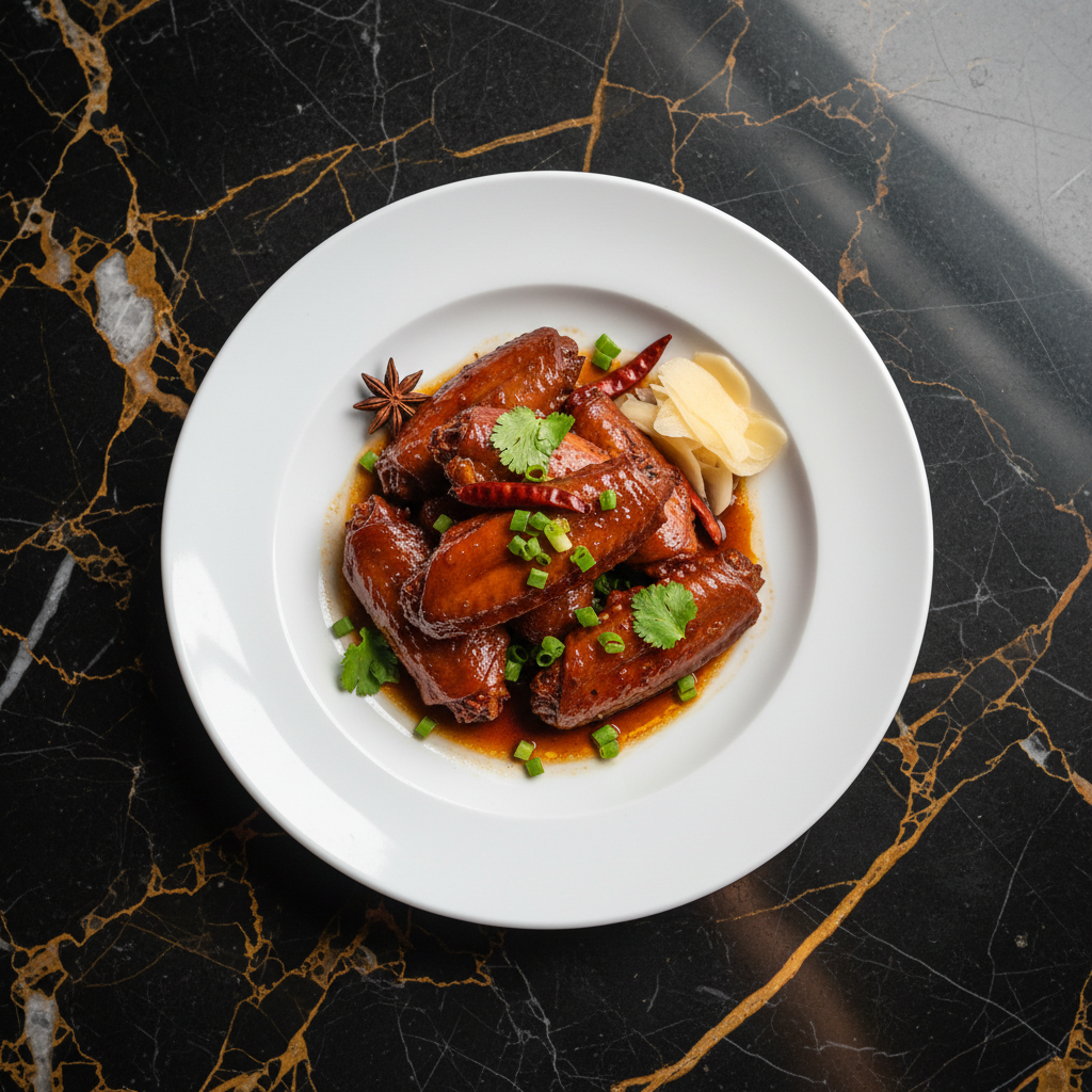 Taiwanese Braised Duck Wings