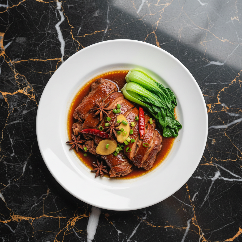 Taiwanese Braised Duck with Star Anise