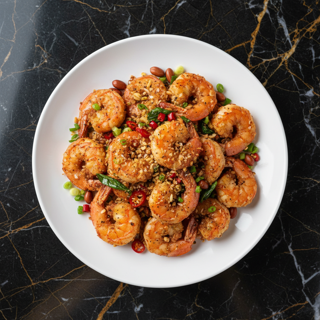 Taiwanese Salt and Pepper Shrimp