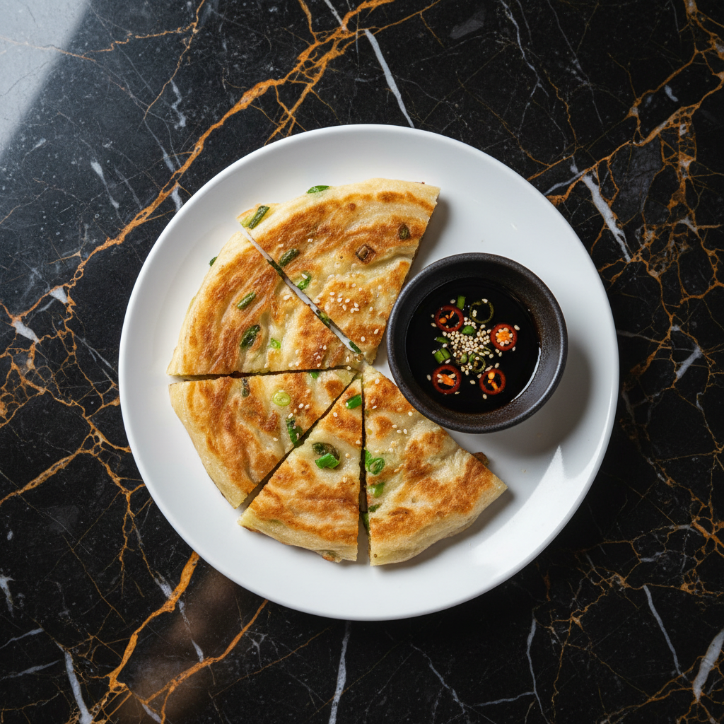 Taiwanese Scallion Pancake