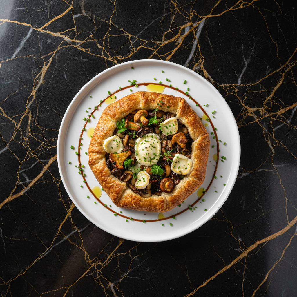 Andorran Mushroom Tart